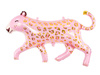 Foil balloon Leopard, pink panther 103x63cm