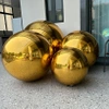Inflatable ball, gold mirrored, 90cm