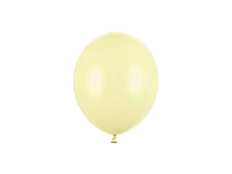 Balloons Strong 12cm, Pastel Light Yellow Yellow 100 pcs.
