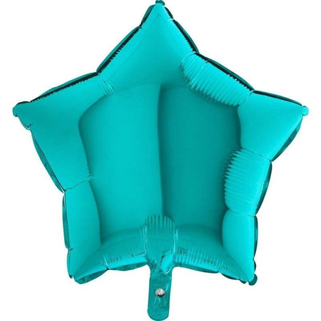 Folienballon - Tiffany Star, 46 cm, Grabo