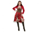 Elegant Steampunk Dress for Adults - Size M