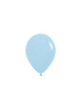 Sempertex Latex Balloons Pastel Matte Blue, 12cm, 50pcs