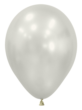 Sempertex Latexballons Silk Oyster White, 30 cm, 50 Stk.