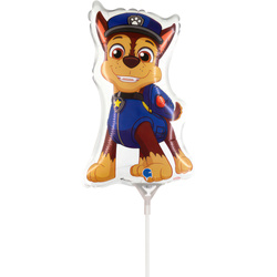 Foil balloon Chase Paw patrol mini, 35 cm