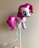 Folienballon - Pinkie Pie. My Little Pony, auf einem Stock, 37 cm