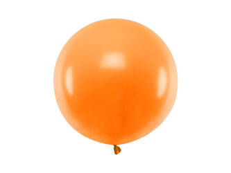 Round balloon, Pastel Mandarin Orange, 60 cm, 1 pcs