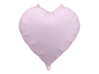 Heart-Shaped Foil Balloon, Purple, 45 cm