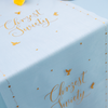 Organza Table Runner Gold for Holy Baptism 30x500 cm