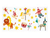 Temporary Tattoos “Circus”, Mixed Colors – Set of 24 Designs