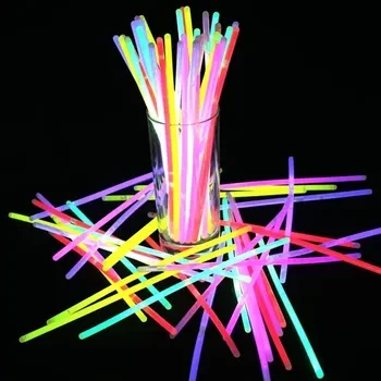 Luminous fluorescent bracelets, party bands 100pcs.