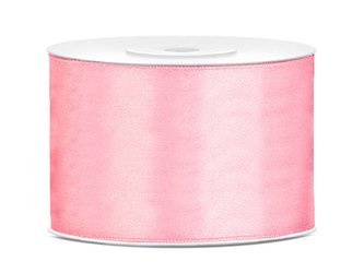 Satinband, helles Rosa Ribbon 50mm / 25m