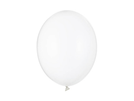 Latex balloons Crystal Clear transparent 30cm, 100 pcs