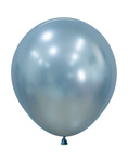 Sempertex Latex Balloons, Silk Arctic Blue 45 cm, 25 pcs