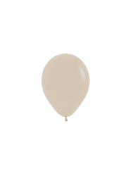Sempertex Latex Balloons White Sand 12cm, 50pcs