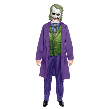 Kostüm, Joker Verkleidung für Erwachsene, Größe M
