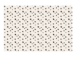Papier-Tischdecke mit Dalmatiner-Punkten, 180 x 120 cm