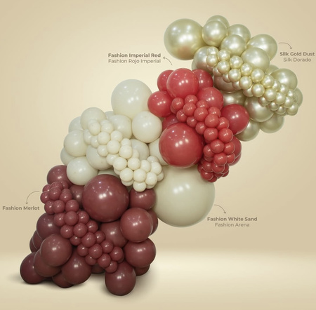 Sempertex Latexballons White Sand, Beige 45cm, 1Stk.