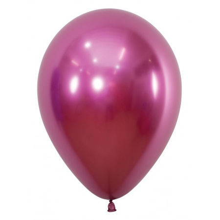 Sempertex Latexballons Reflex Fuchsia 12 cm, 50Stk.