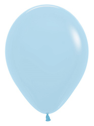 Sempertex Latex Balloons Pastel Matte Blue 30cm, 50pcs