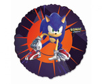 Foil Round Balloon – Sonic, 18" / 46 cm – Flexmetal