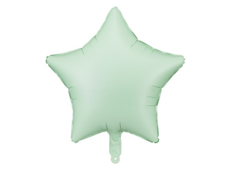 Star-Shaped Foil Balloon, Green, 48 cm