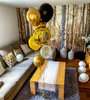 Ballongewicht, Folie, Gold