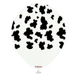 Kalisan Safari Cow Latexballons, Kuh, 30 cm, 25 Stk.
