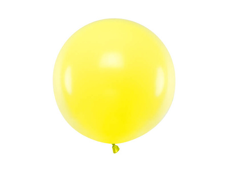 Runder Ballon, Pastel Lemon Zest, 60 cm, 1 stk