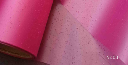 Frosted decorative floristry foil 50cm x 9.5m