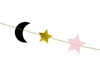 Garland Stars and moons, mix, 1,9m