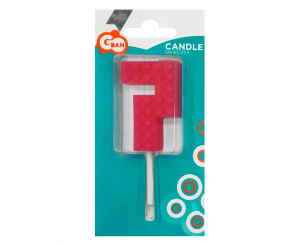 Birthday candle Blocks, digits 7, height 5.5 cm
