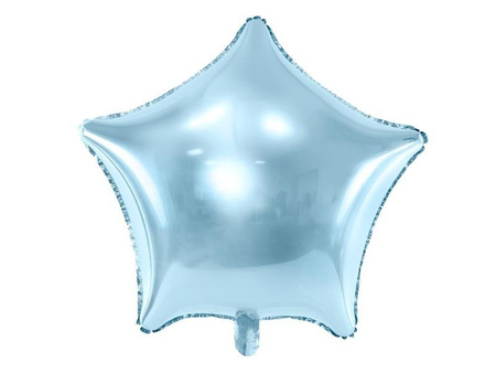 Star Foil balloon, 48cm, blue