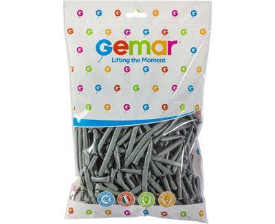 Balloons for modeling D4 - Italian Tubes Animator, Gray, 100 pcs.