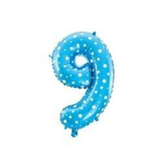Figure 9 balloon foil - 40 cm Blue