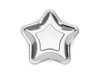 Plates Star, silver, 18cm (1 op. / 6 pcs.)