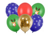 Merry Christmas mix latex balloons 30cm, 6 pcs