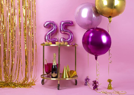 Foil balloon Kula, 40cm, Gold
