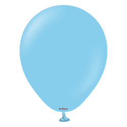 Latexballons Baby Blue, Blau 30 cm, 100 Stück