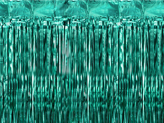 Foil Satin Party Curtain – Bottle Green, 100x200 cm