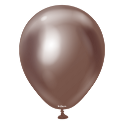 Latex Balloons Mirror Chocolate, 45cm, 1 pcs.