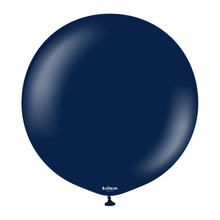 Latex Balloons Standard Navy, 60cm, 2 pcs.