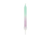 Birthday candles, ombre, 6 cm, 20 pcs.