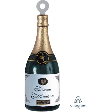 Gewicht für Ballons, Champagnerflasche, 226 g, Amscan