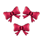 Foil Balloon Bows red 55 x 42cm 3pcs