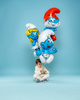 Grabo foil balloon, Papa Smurf, packed 107 cm