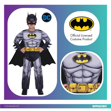 Outfit, Costume Disguise Batman 6-8 years