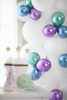 Glossy balloons, Violett chrome, 12 cm, 50 pcs.