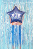 Folienballon Happy Birthday! Marineblauer Stern 40 cm