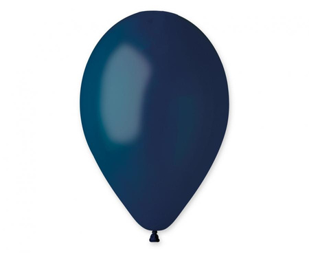 Gemar 13" Pastel Navy Blue Latex Balloons (50 Pack)