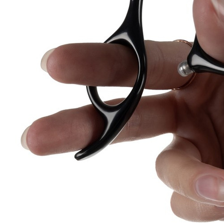 Balloon Scissors, Black, Stainless Steel Blade, 17 x 5.5 cm, 61 g